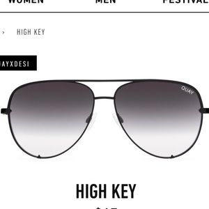 Quay High Key Sunglasses have been TRADED